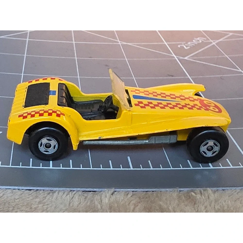 Matchbox Superfast Lotus Super Seven No 60 Yellow 1971 Lesney Made in England